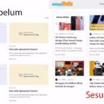 Merubah Tampilan Beranda Template Fletro Pro Menjadi kotak-kotak seperti kartu 3D Ashwamedia